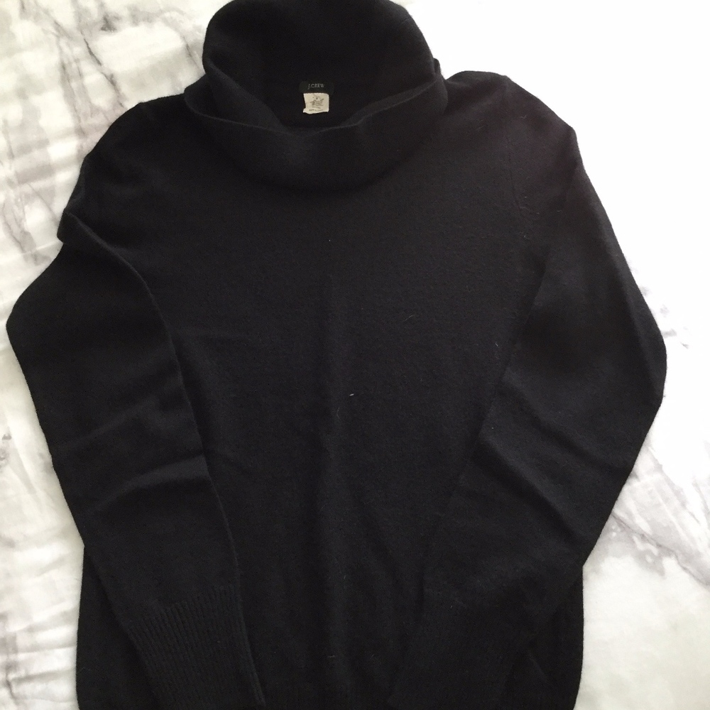 J CREW COWL NECK SWEATER SZ M